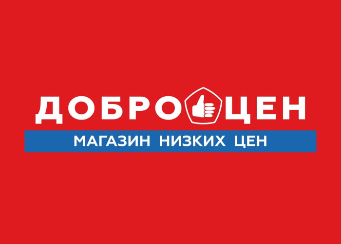 Логотип сети Доброцен